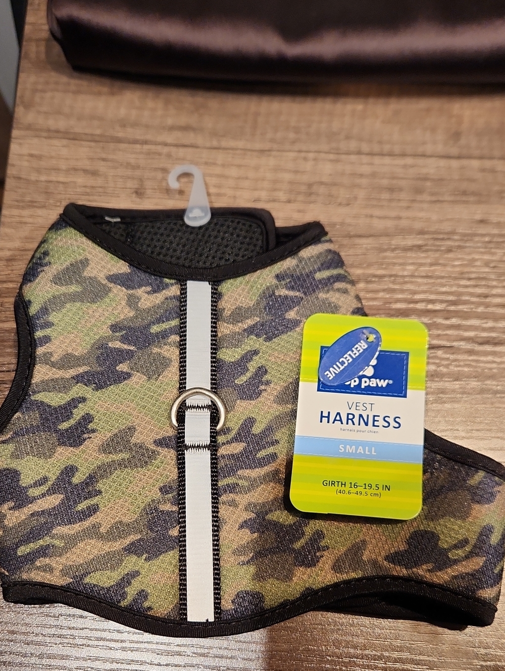 NWT Top Paw Harness Vest for Small Pets - Camo Green (Small)